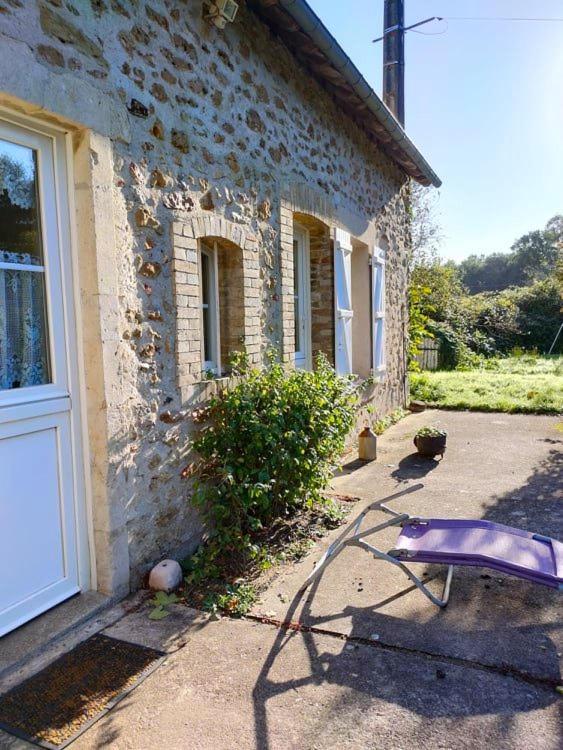 Rêves de Gamins, Chambre de droite, 4 couchages dans gîte de campagne La Camusière, proche du Pôle Européen et du circuit des 24h Champagné Extérieur photo